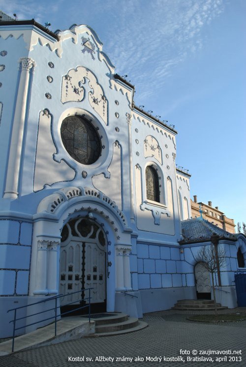 Modrý kostolik v Bratislave