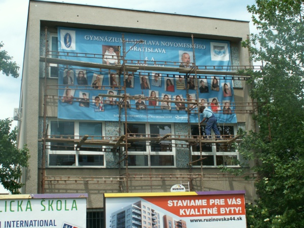 Najväčšie tablo, Gymnázium Ladislava Novomeského, Bratislava