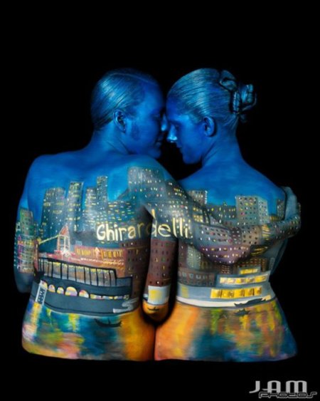 tracy Merry bodypainting
