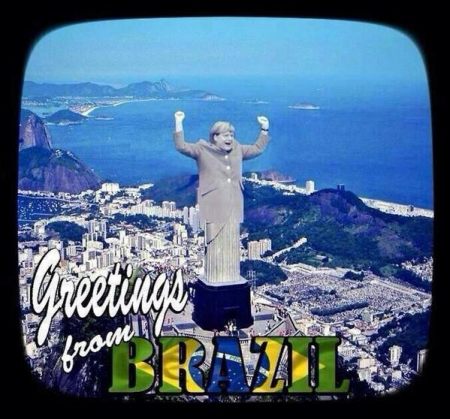 Nemecko Brazília 7:1