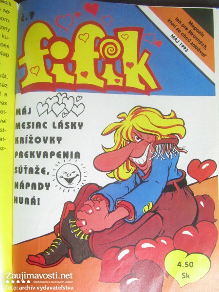 Časopis Fifík staré vydanie 1993