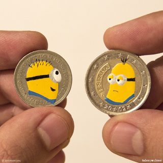 Umenie na minciach a ich hlavy