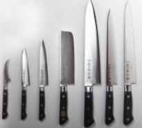 Fotografia nožov - japonské nože