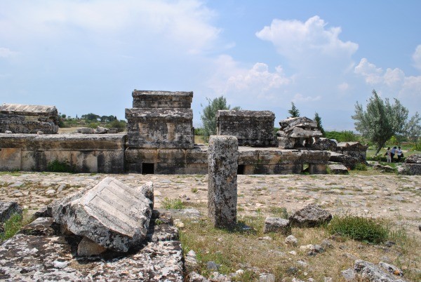 Pohrebisko v Hierapolise, Turecko