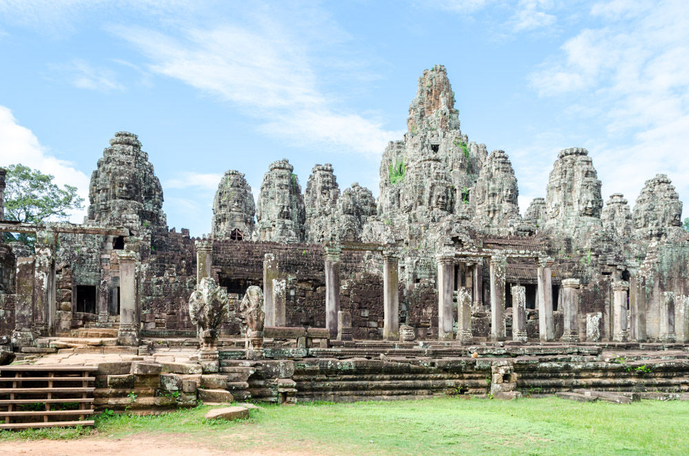 Chrám Bayon_Angkor Thom_Kambodža