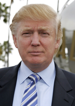 53150505 - universal city, ca - march 10, 2006: donald trump kicks off the sixth season casting call search for the apprentice held in the universal studios hollywood, usa on march 10, 2006.