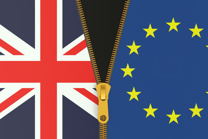 53849471 - great britain and eu, brexit referendum concept