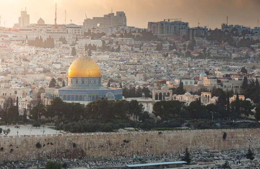 53666875 - view of jerusalem old city. israel