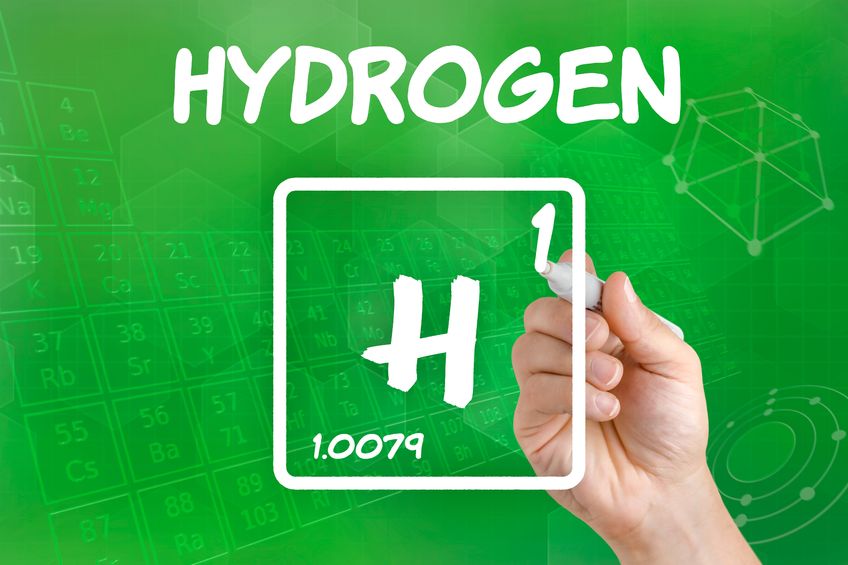 21871741 - symbol for the chemical element hydrogen