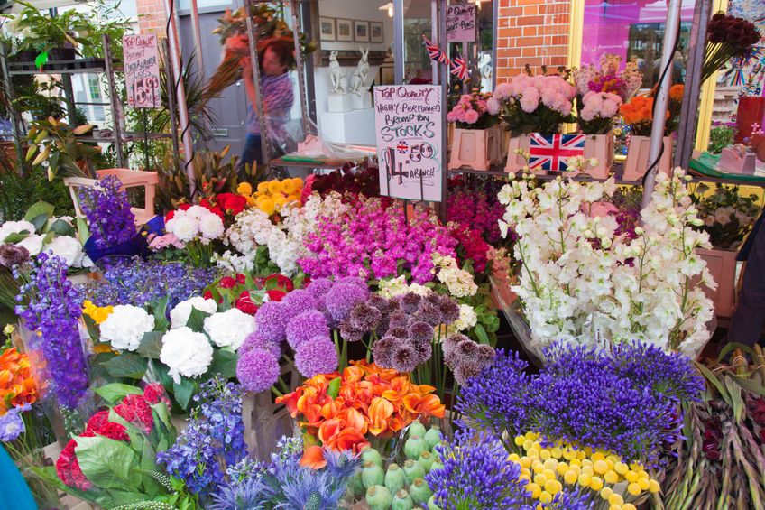 14938646 - columbia road flower market, london, uk