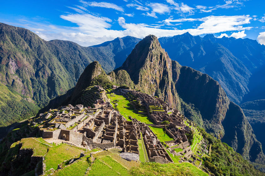 53930554 - machu picchu, a unesco world heritage site in 1983. one of the new seven wonders of the world.