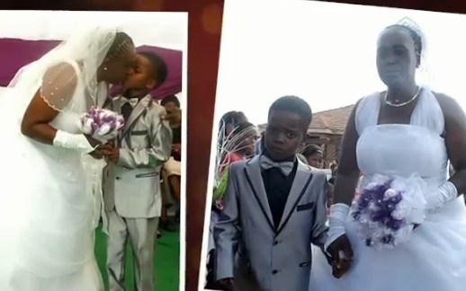 Afrika a svadba chlapca s 61 ročnou ženou, Youtube