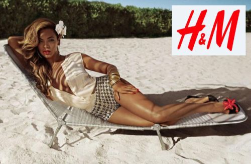 Beyonce fotila pre H&M