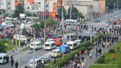 České Budějovice a protirómske protesty