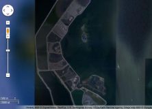 Ostrov Poplar, Google Maps