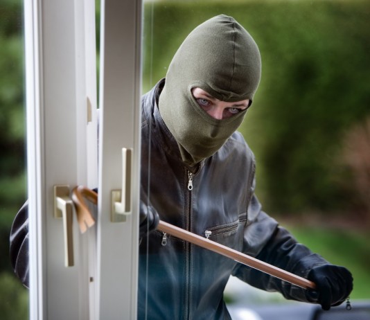 Burglar At A Window