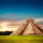 44368891 – temple of kukulkan, pyramid in chichen itza, yucatan, mexico
