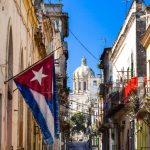 47878066 – cuba havana capitol view with flag