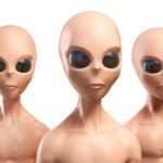 46059810 – aliens 3d illustration