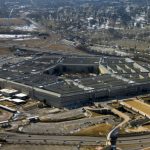 47131223 – us defense department petagon seen from above