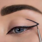59197643 – woman eye with beautiful makeup closeup