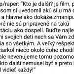 Reakcie na film Kto je dalsi 108