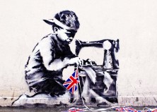 Banksy a malý chlapec