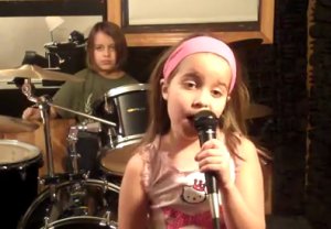 Black metal Dievčatko spev Talent