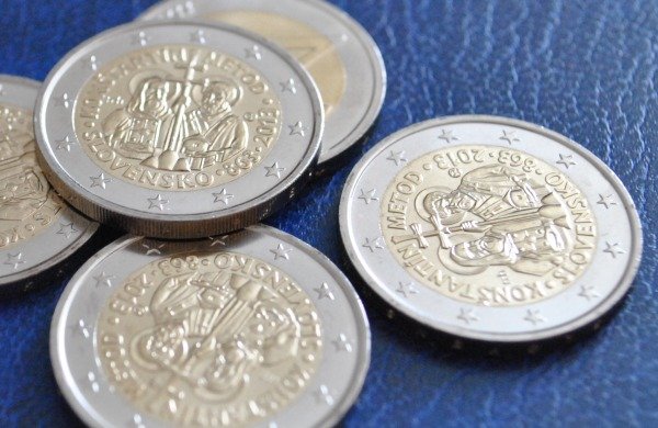 2 EURO minca, Konštantín a Metod