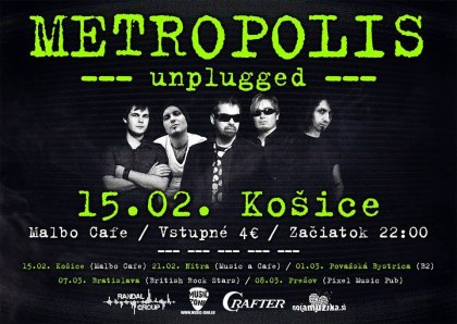 Metropolis turné 2014 unplugged